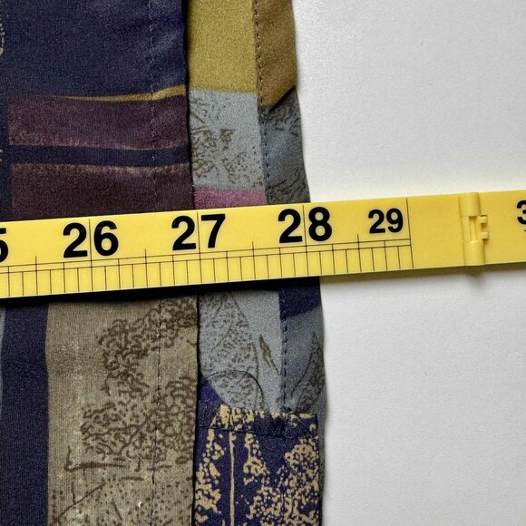 Vintage Truffles by YB Abstract Button-Up Blouse | Made in USA | Size 20W - Picture 8 of 8